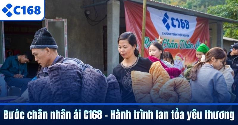 Bước chân nhân ái C168 – Hành trình lan tỏa yêu thương 3 Bước chân nhân ái C168 – Hành trình lan tỏa yêu thương